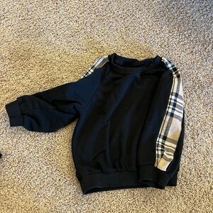 Cute boys raglan sleeve sweatshirt